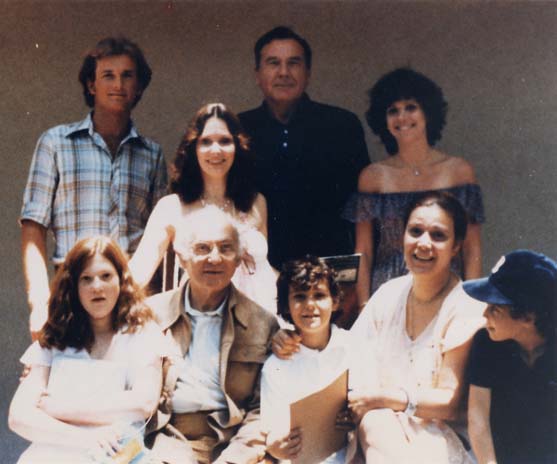Ralph with Lee and Susan Strasberg and Family