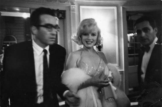 Montgomery Clift and Marilyn Monroe by Bruce Davidson