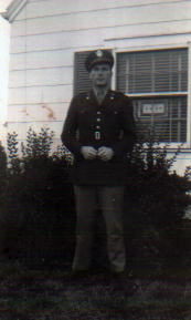 Ralph in Dress Uniform Outside