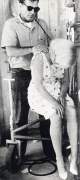 Ralph and Marilyn on the set of "The Misfits"